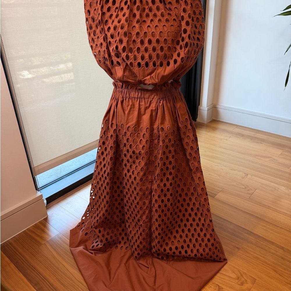 ALC Flora Maxi Skirt in Sequoia Size S/P - Picture 2 of 7